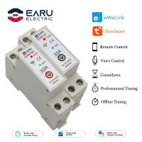 32A 1P 1P N WiFi Smart Circuit Breaker Time Relay Switch Remote Control by Tuya Smart /eWeLink for Alexa Google Home Assistant