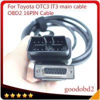 รถสำหรับ TOYOTA IT3 OTC3สำหรับ Toyota Diagnostic Tool Tester IT-3 OTC-3 Obd2 16pin To หลักเชื่อมต่อ Cable