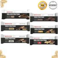 Musashi Protein Bar 60g, 90g แท่งโปรตีนนำเข้าจาก New Zealand