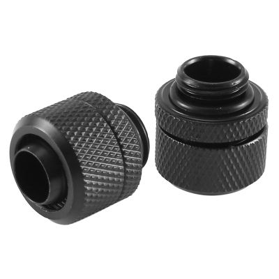 2Pcs Water Cooling Fittings G1/4 External Thread Pagoda For 9.5X12.7Mm Soft Tube Computer Cooling System Connector