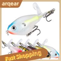 ARQEAR529453เทียม2ส่วนเบส Topwater Plopper เหยี่อปลาเหยื่อล่อปลาเบ็ด VMC