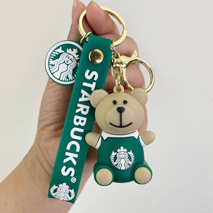 startbuck-ขาตั้งกล้อง-starbuck-อุปกรณ์เสริม-starbuck-คนดังออนไลน์ที่มีชื่อเสียงที่สำคัญถ้วยชานมไอศกรีมจี้กระเป๋าโรงเรียนที่สวยงามจี้การ์ตูนน่ารักพวงกุญแจหลัก