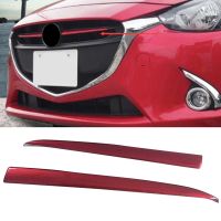 for Mazda 2 Demio 2015-18 DJ DL Mazda2 Front Grill Strips Cover Trim