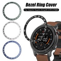 Dial Bezel จัดแต่งทรงผมกรณีบัมเปอร์โลหะ Anti Scratch สำหรับ Huami Amazfit GTR 47มม.นาฬิกาโลหะ Bezel ขอบด้านนอกป้องกันแหวน