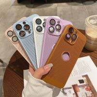 เคสโทรศัพท์รูระบายความร้อนสำหรับ iPhone 14 Pro Max 13 Pro 12 11 Xs Max XR SE 2022 8 7 Plus เคสป้องกันกล้องระบายความร้อนอย่างหนัก