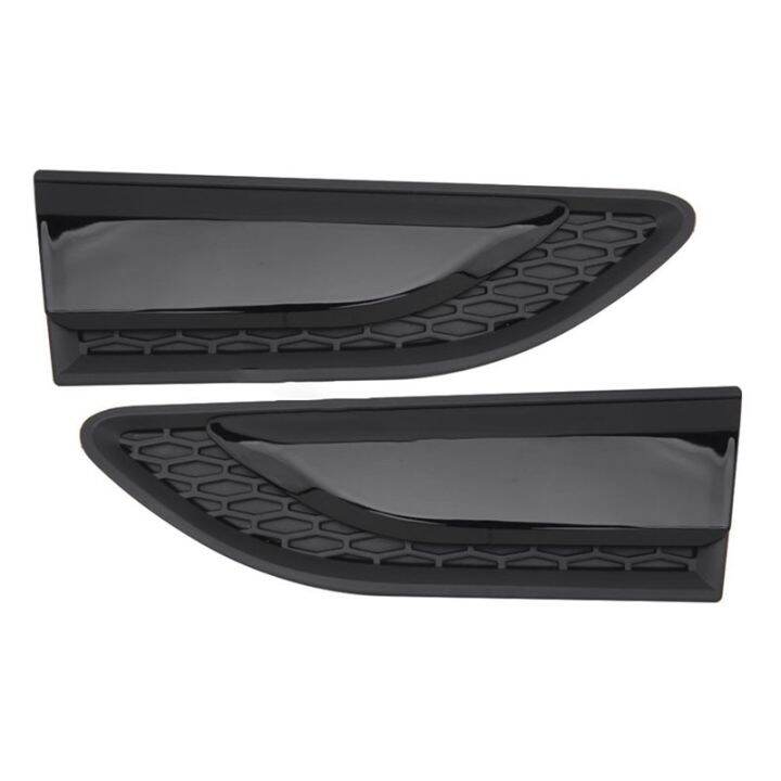 Car Glossy Black Front Side Fender Grille Vent for Land Rover Discovery ...