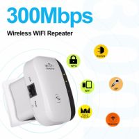 ตัวขยายสัญญาณ WiFi repeater(300Mbps)ขยายให้สัญญานกว้างขึ้นและไกลขึ้น