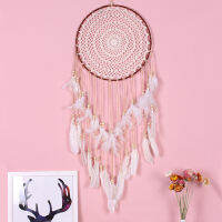 【cw】MS9050 New Bohemian Style Concentric round Dreamcatcher Girls Room Bedroom Feather Pendant Wall Decoration ！