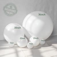 【YF】 Thickened Matte Round 5  10  12  18  36  Helium Ballons Birthday Decoration Wedding