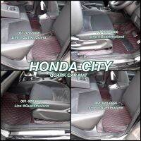 (ฟรี แถม3) พรม6D HONDA CITY รุ่นหนา แท้ ตรงรุ่น เข้ารูป มีพร้อมส่งทุกสี ฟรีแถม3อย่าง