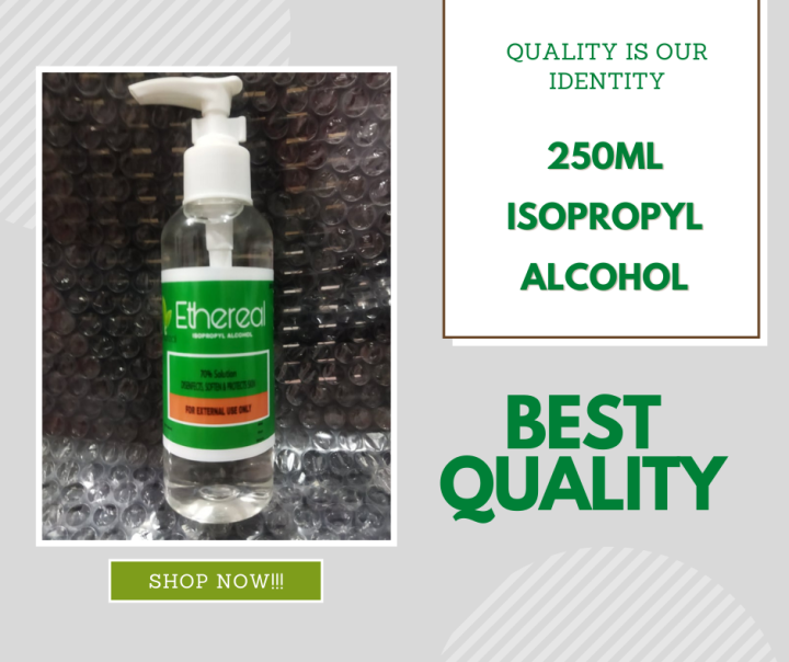 250ml Isopropyl Alcohol 70 And With Moisturizer Lazada Ph 6337