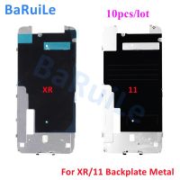 BaRuiLe 10pcs BackPlate Shield สําหรับ iPhone 7 8 Plus XR 11 LCD Metal Back Plate อะไหล่