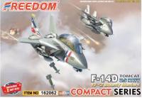 FREEDOM 162062 Q F-14D TOMCAT VF-2 BOUNTY HUNTERS COMPACT SERIES