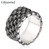 Liliyawind Viking Celtic Knot Fashion Simple Stainless Steel Ring For Men Jewelry A1R