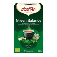 Yogi Tea ORGANIC Green Balance โยคี ชา ออแกร์นิก กรีนบาลานซ์ 2g x 17 teabags