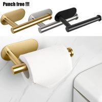 No Drilling Toilet Paper Towel Holder Self Adhesive Stainless Steel Wall Mount Rack Tissue Towel Roll Dispenser Bathroom Kitchen Toilet Roll Holders