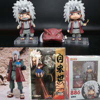 SHFiguarts Naruto Shippuden Jiraiya BJD Action Figure 886 Jiraiya กับ Gama Bunta อะนิเมะข้อต่อเคลื่อนย้ายได้ PVC ของเล่น