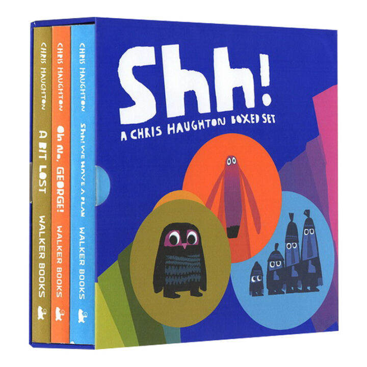 English original Shh! A Chris Haughton set Shh, we have a plan. Chris ...