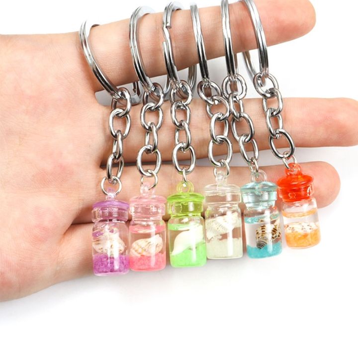 creative-luminous-bottle-keychain-novel-multicolor-glow-in-the-dark-keyring-student-backpack-car-key-nbsp-chains-pendant-couple-gifts