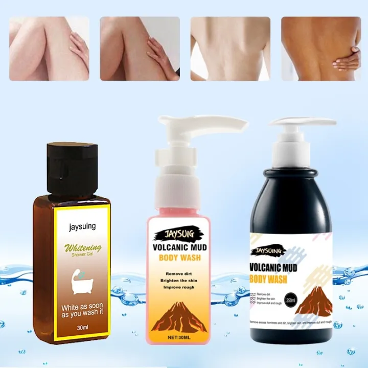 Caddy Refill Dove Volcanic Mud Shower Gel Cast Whitening Deep Skin