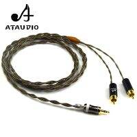 Hifi 3.5mm to 2 RCA Cable Odin Siver-plated 3.5mm jack to 2rca Male Aux Cable