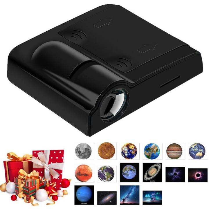 Solar System Projector With Nebula Moon Aurora Night Light