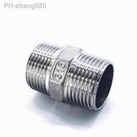 1/4 3/8 1/2 3/4 1 1-1/4 1-1/2 BSP Male Thread 316 Stainless Steel Hex Nipple Union Pipe Fitting Connector Coupler