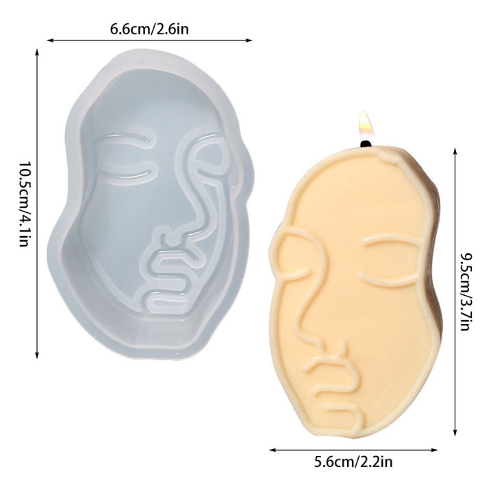 3d-home-decor-polymer-clay-plaster-candle-molds-for-candle-making-candle-molds-silicone-abstract-face-diy