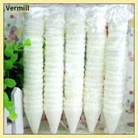 VERMILL 100PCS ใหม่ เชื้อรา อุปกรณ์ทำขนม ข้าวเหนียว ดอกกุหลาบ การดูแลท่อ ตกแต่งเค้ก