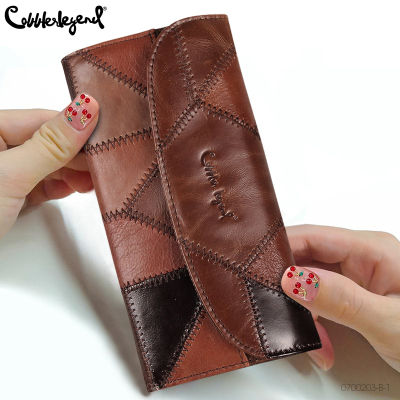 Cobbler Legend Women Card Holders Genuine Leather Long Wallet