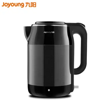 Joyoung Electric Tea Pot Household Cute Pink Color Transparent Glass 1.5L  Capacity Water Boiler 1500W Electric Hot Water Kettle