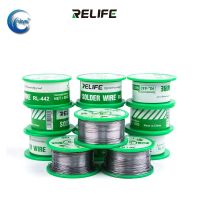 RELIFE Rl-440 Solder Wire Containing Rosin Core 0.3mm 0.4mm 0.5mm 183℃ Medium Temperature Active Tin Welding Tool No-clean