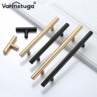 【hot】 Cupboard Handle Brushed Cabinet Door Knob Drawer Pull  Hardware Pulls Bar