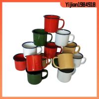 YIJIAN1984918 โลหะสำหรับตกแต่ง ถ้วยแก้วมัค เหล็กไร้สนิม สีสำหรับตกแต่ง แก้วกาแฟแก้ว สีสันสดใส 150มล. ถ้วยเคลือบ กิจกรรมกลางแจ้งกลางแจ้ง