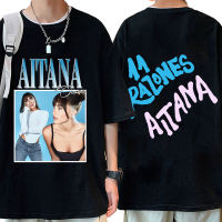 Spain Singer Aitana Ocana Music Album 11 Razones T Shirt Hop Tshirts Gildan Spot 100% Cotton
