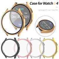 Screen Protector PC Hard Case for Samsung Galaxy Watch 5 4 40mm 44mm Cover with Glass Film Lightweight Bumper Shell