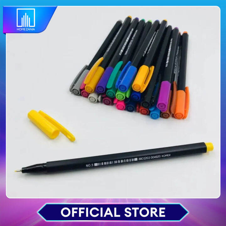 Home Zania Fineliner Ballpen 10 and 20 Colors Set Ballpen School Art ...