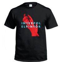 INTERPOL BAND 100% COTTON T-SHIRT GILDAN UNISEX GRAPHIC PRINTED