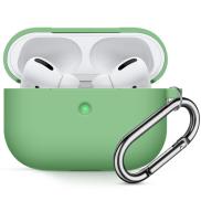 Amorus Ốp Silicon Dày Vỏ Bảo Vệ Tai Nghe Bluetooth Cho Apple AirPods Pro
