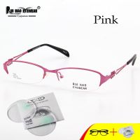 Women Prescription Eyeglasses Leisure Glasses Frame Fill Optical Lenses Customize Myopia Progressive Spectacles 3322