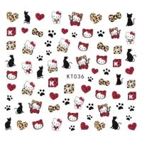 KT031-KT081สติ๊กเกอร์ติดเล็บลายการ์ตูน