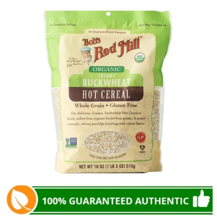 Bob's Red Mill Organic Creamy Buckwheat Hot Cereal 510g Lazada PH