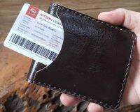 COWHIDE LEATHER หนังนุ่ม ไม่กระด้าง กระเป๋าหนังวัวแท้ สีนำตาลเม็ดมะขาม เป็นหนังแท้ทั้งภายนอกภายใน