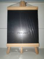 ถูกและดี กระดานดำมีขาตั้ง ป้ายกระดานดำเขียนเมนู กระดานตั้งโต๊ะแนวตั้ง ขนาด 25 x 20 ซม.กระดานminimal ตกแต่งร้านน่ารักๆ มีแถมชอล์กฟรีด้วยจร้า