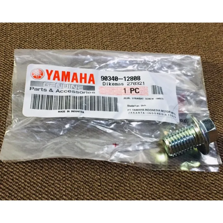 Yamaha Oil Drain Plug Bolt Washer MIO SOUL i 125 MIO i 125 M3 NMAX