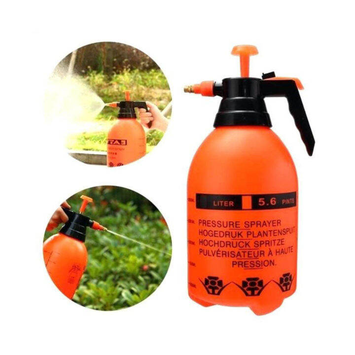 Handheld Garden Sprayer 2 Liter Portable Pressurized Sprayer One Hand Pressure Sprayer Bottle 1347