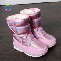 2020 Girl White Boots Shoes Little Princess Winter Boots Good Looking Mini Snow Boots Thick Warm Size Childrens Boots JSH-M903