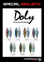 อุปกรณ์ตกปลา เหยื่อจิ๊ก Doly (LF) 120g.