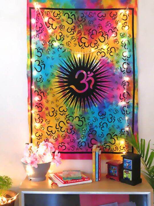 om-wall-poster-tapestry-multicolor-bohemian-wall-hanging-home-beach-towel-decor-carpet-dorm-art-bedroomaccessories-coupon