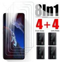 For Xiaomi Poco F5 Pro 5G Glass 8 In 1 HD Tempered Glass On PocoF5 Poko Little F5Pro F 5 Pro 5G Screen Protector Lens Film Cover